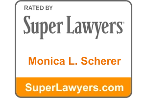 Monica L. Scherer award badge
